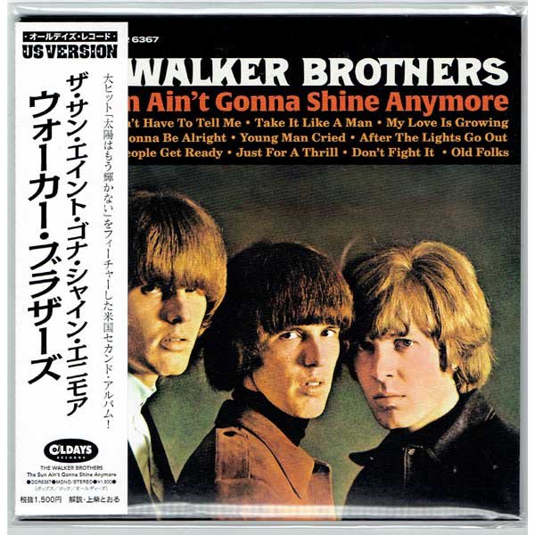 Photo1: THE WALKER BROTHERS / THE SUN AIN'T GONNA SHINE ANYMORE (Brand New Japan mini LP CD) * B/O * (1)