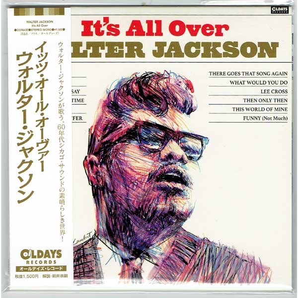 Photo1: WALTER JACKSON / IT'S ALL OVER (Brand New Japan Mini LP CD) (1)