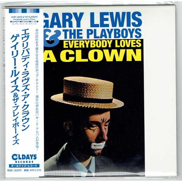 Photo1: GARY LEWIS & THE PLAYBOYS / EVERYBODY LOVES A CLOWN (Brand New Japan mini LP CD) * B/O * (1)