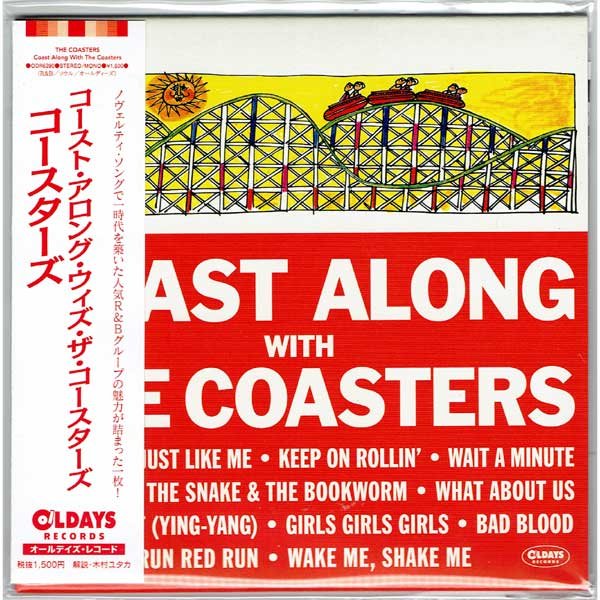 Photo1: THE COASTERS / COAST ALONG WITH THE COASTERS (Brand New Japan Mini LP CD) (1)
