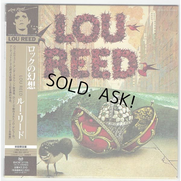 Photo1: LOU REED / LOU REED (Used Japan Mini LP CD) Velvet Underground (1)