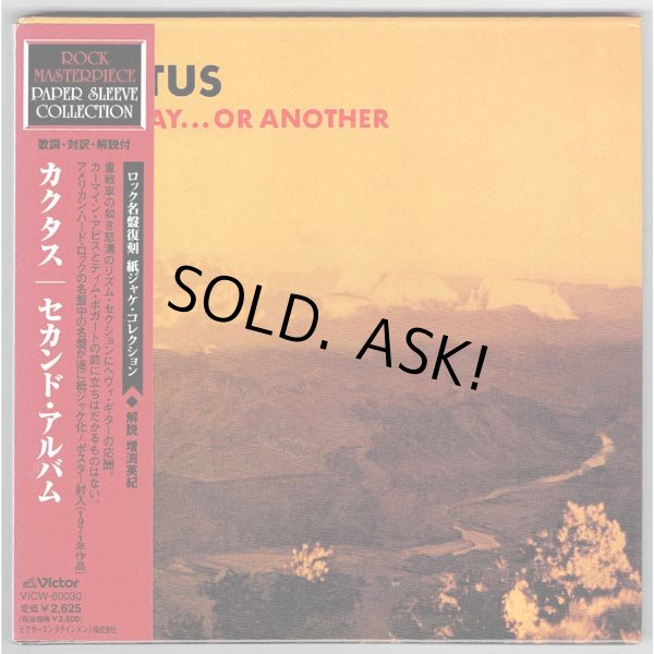 Photo1: CACTUS / ONE WAY ... OR ANOTHER (Used Japan Mini LP CD) (1)