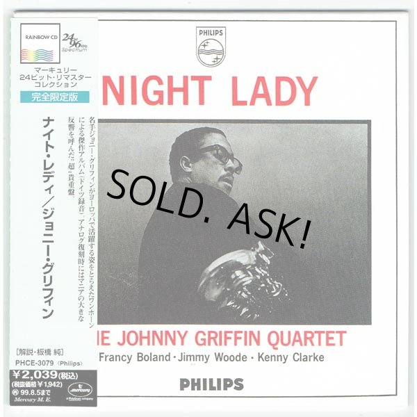 Photo1: THE JOHNNY GRIFFIN QUARTET / NIGHT LADY (Used Japan Mini LP CD) (1)