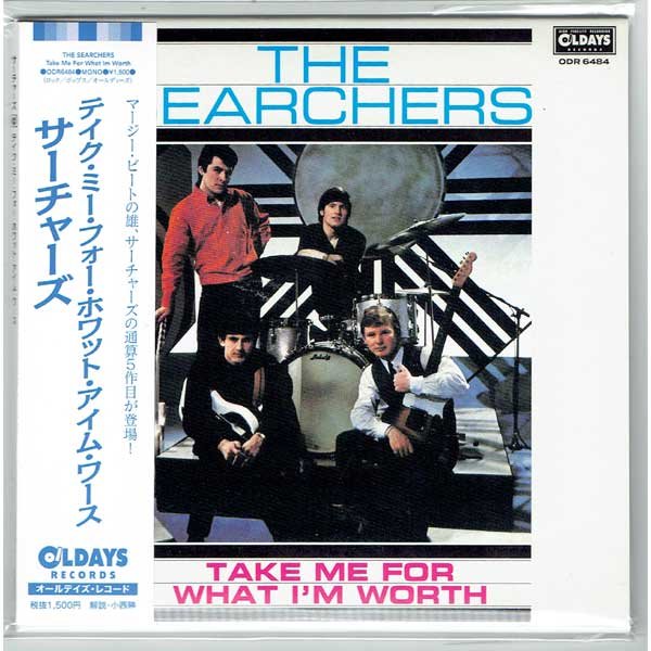Photo1: THE SEARCHERS / TAKE ME FOR WHAT IM WORTH (Brand New Japan Mini LP CD) * B/O * (1)