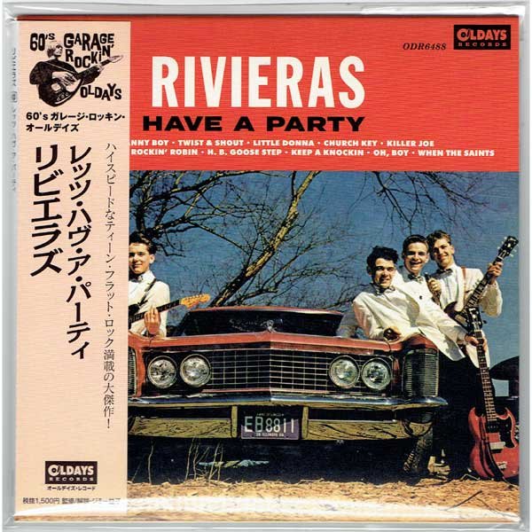 Photo1: THE RIVIERAS / LET'S HAVE A PARTY (Brand New Japan Mini LP CD) * B/O * (1)