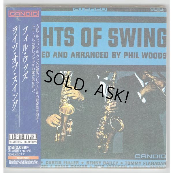 Photo1: PHIL WOODS / RIGHTS OF SWING (Used Japan Mini LP CD) Candid (1)