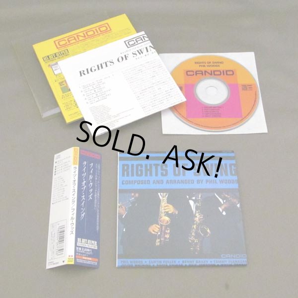 Photo2: PHIL WOODS / RIGHTS OF SWING (Used Japan Mini LP CD) Candid (2)