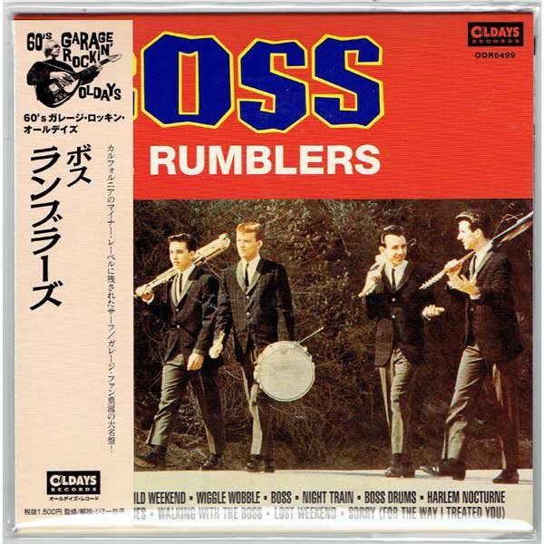 Photo1: THE RUMBLERS / BOSS (Brand New Japan mini LP CD) * B/O * (1)