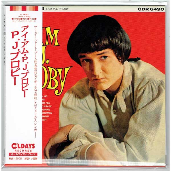 Photo1: P.J. PROBY / I AM P.J. PROBY (Brand New Japan mini LP CD) * B/O * (1)