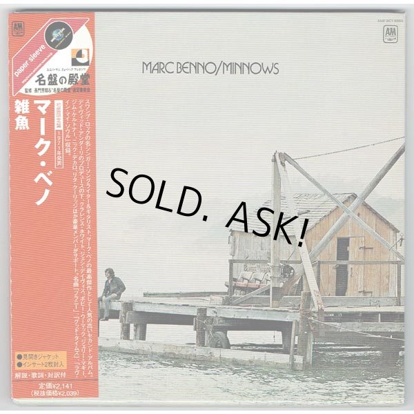 Photo1: MARC BENNO / MINNOWS (Used Japan Mini LP CD) (1)