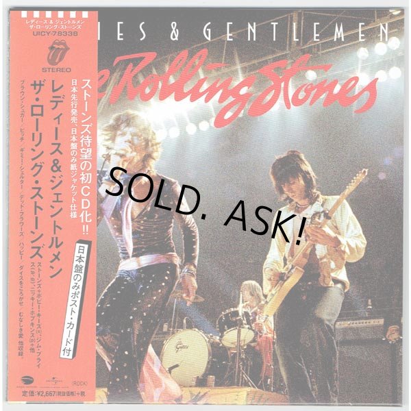 Photo1: THE ROLLING STONES / LADIES & GENTLEMEN (Used Japan Mini LP SHM-CD) (1)