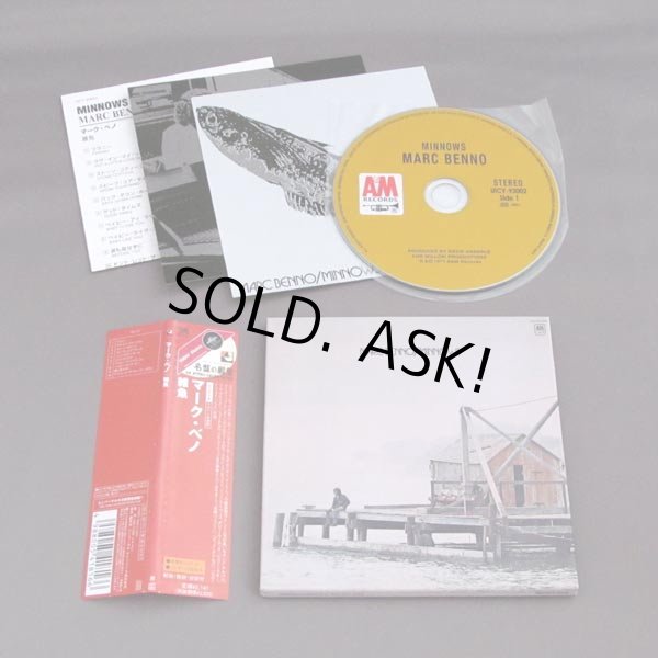 Photo2: MARC BENNO / MINNOWS (Used Japan Mini LP CD) (2)