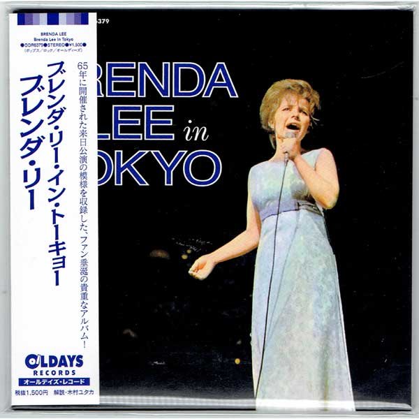 Photo1: BRENDA LEE / BRENDA LEE IN TOKYO (Brand New Japan mini LP CD) * B/O * (1)