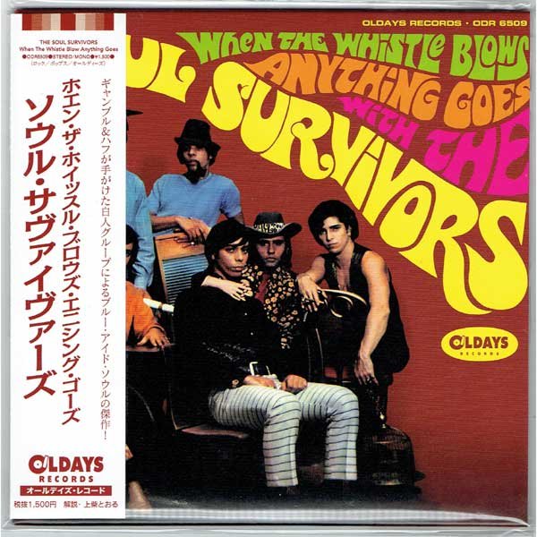 Photo1: THE SOUL SURVIVORS / WHEN THE WHISTLE BLOW ANYTHING GOES (Brand New Japan Mini LP CD) * B/O * (1)