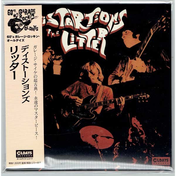 Photo1: THE LITTER / DISTORTIONS (Brand New Japan Mini LP CD) * B/O * (1)