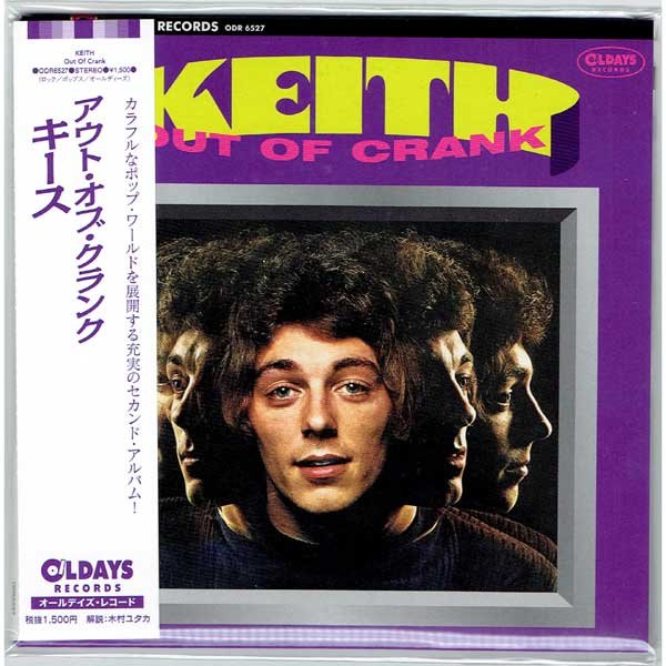 Photo1: KEITH / OUT OF CRANK (Brand New Japan mini LP CD) * B/O * (1)