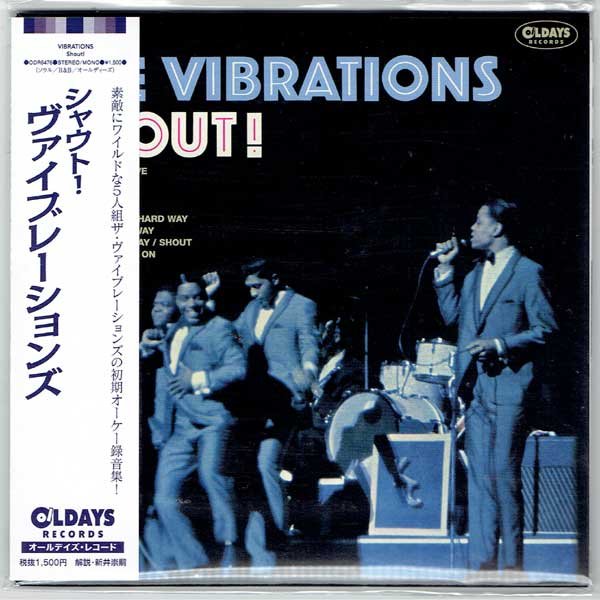 Photo1: THE VIBRATIONS / SHOUT! (Brand New Japan Mini LP CD) * B/O * (1)