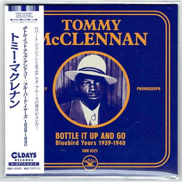 Photo1: TOMMY McCLENNAN / BOTTLE IT UP AND GO： BLUEBIRD YEARS 1939-1940 (Brand New Japan Mini LP CD) * B/O * (1)