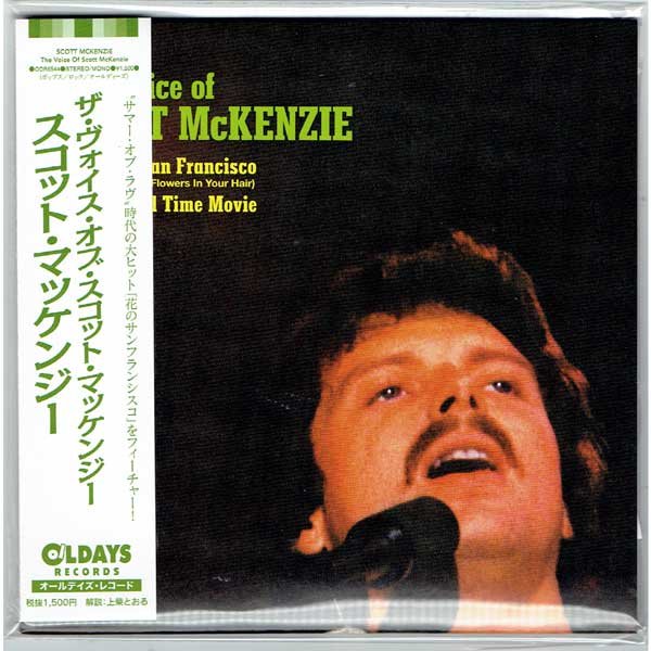 Photo1: SCOTT McKENZIE / THE VOICE OF SCOTT McKENZIE (Brand New Japan Mini LP CD) * B/O * (1)