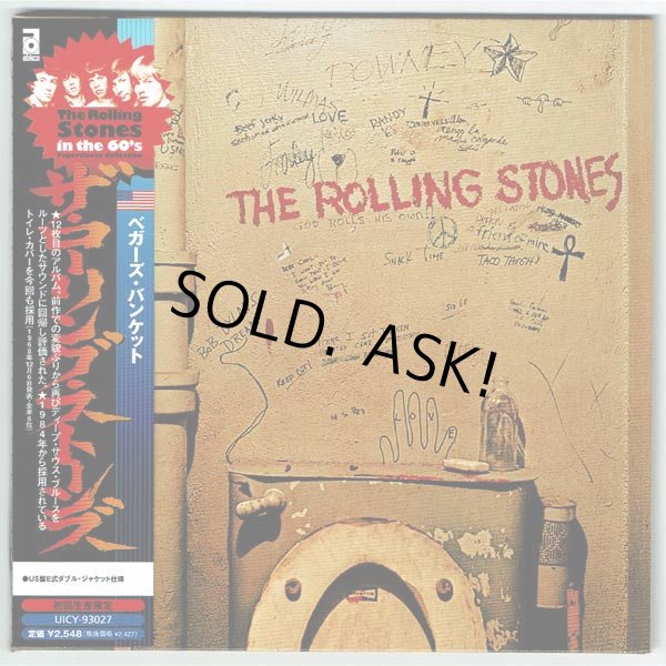 Photo1: THE ROLLING STONES / BEGGARS BANQUET (Used Japan mini LP CD) (1)