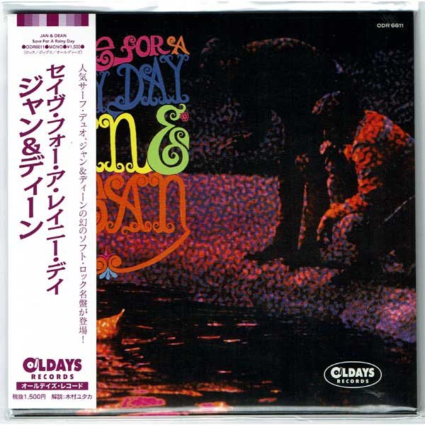 Photo1: JAN & DEAN / SAVE FOR A RAINY DAY (Brand New Japan mini LP CD) * B/O * (1)