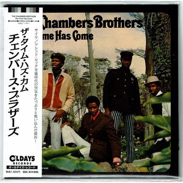 Photo1: THE CHAMBERS BROTHERS / TIME HAS COME (Brand New Japan mini LP CD) * B/O * (1)