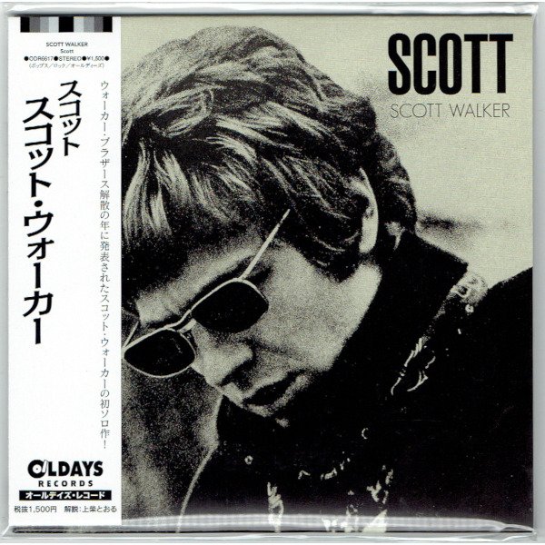 Photo1: SCOTT WALKER / SCOTT (Brand New Japan mini LP CD) * B/O * (1)