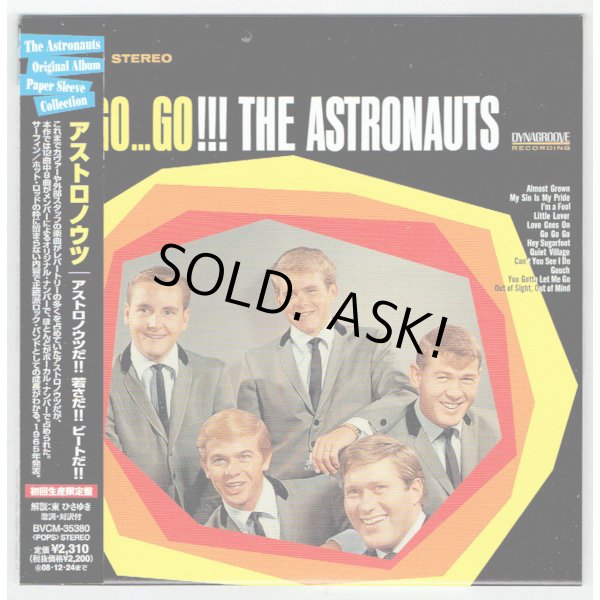 Photo1: THE ASTRONAUTS / GO...GO...GO!!! (Used Japan mini LP CD) (1)
