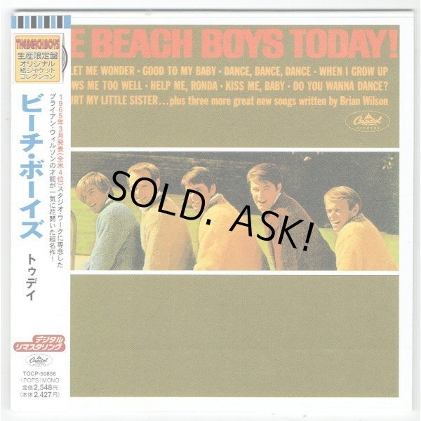 Photo1: THE BEACH BOYS / TODAY (Used Japan mini LP CD) (1)