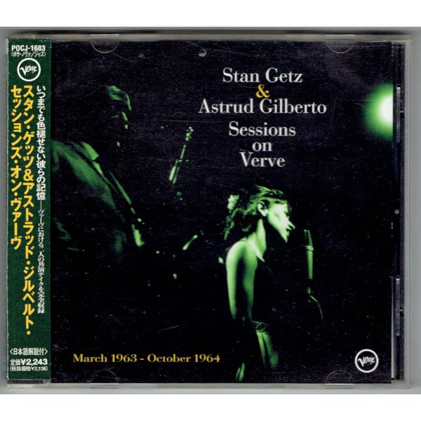 Photo1: STAN GETZ & ASTRUD GILBERTO / SESSIONS ON VERVE (Used Japan Jewel Case CD) (1)