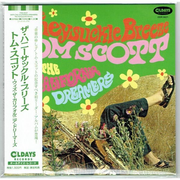 Photo1: TOM SCOTT (WITH THE CALIFORNIA DREAMERS) / THE HONEYSUCKLE BREEZE (Brand New Japan mini LP CD) * B/O * (1)