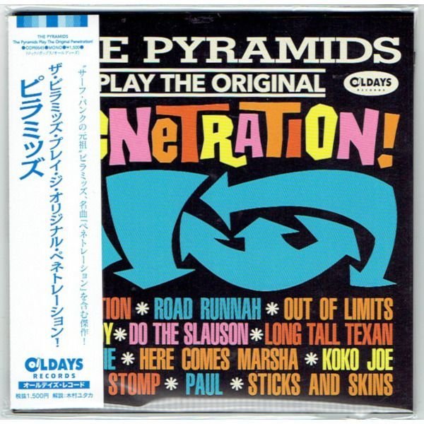 Photo1: THE PYRAMIDS / THE PYRAMIDS PLAY THE ORIGINAL PENETRATION! (Brand New Japan mini LP CD) * B/O * (1)