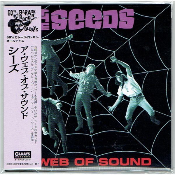 Photo1: THE SEEDS / A WEB OF SOUND (Brand New Japan mini LP CD) * B/O * (1)