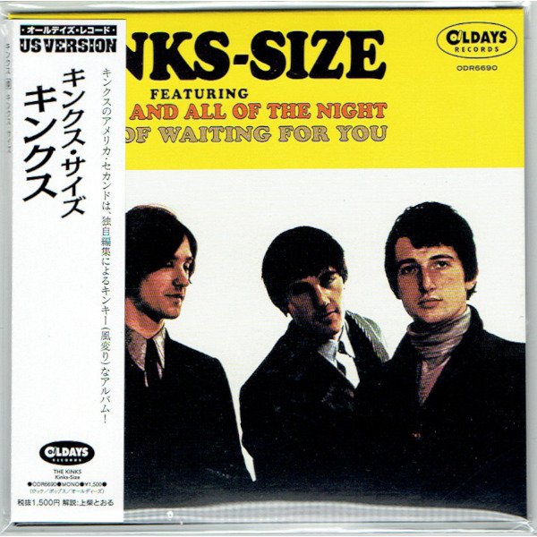 Photo1: THE KINKS / KINKS-SIZE (Brand New Japan mini LP CD) * B/O * (1)