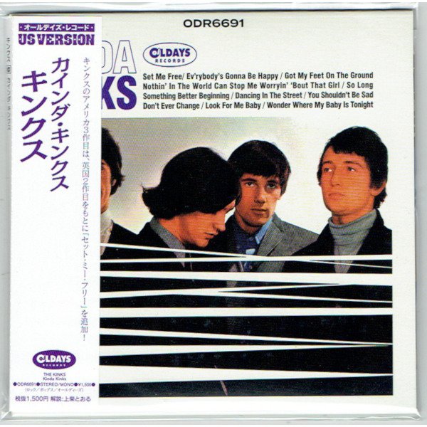 Photo1: THE KINKS / KINDA KINKS (Brand New Japan mini LP CD) * B/O * (1)