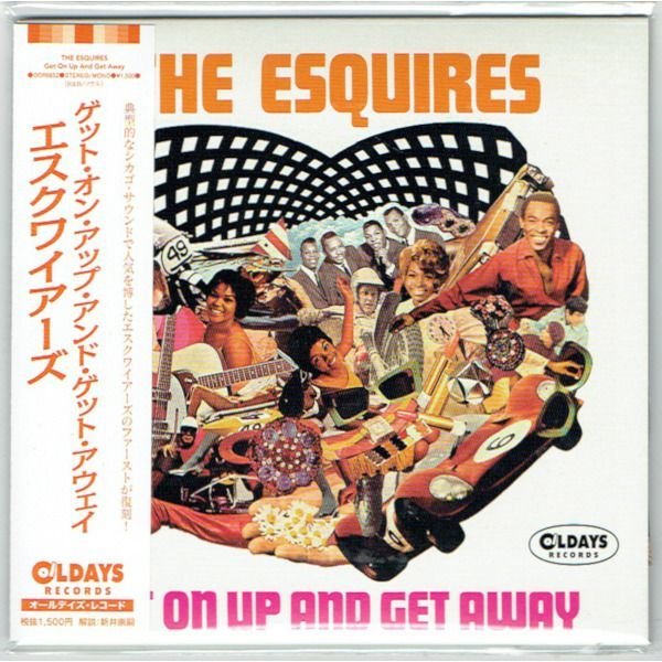 Photo1: THE ESQUIRES / GET ON UP AND GET AWAY (Brand New Japan mini LP CD) * B/O * (1)