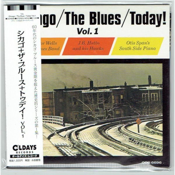 Photo1: V.A. / CHICAGO, THE BLUES, TODAY! VOL.1 (Brand New Japan mini LP CD) * B/O * (1)