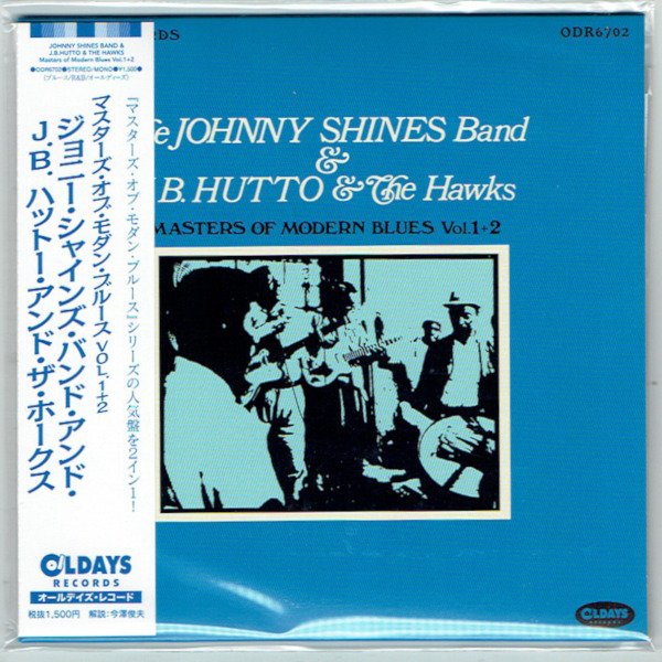 Photo1: JOHNNY SHINES BAND and J.B. HUTTO & THE HAWKS / MASTERS OF MODERN BLUES VOL.1+2 (Brand New Japan mini LP CD) * B/O * (1)