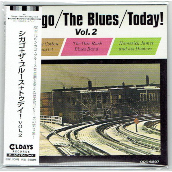 Photo1: V.A. / CHICAGO, THE BLUES, TODAY! VOL.2 (Brand New Japan mini LP CD) * B/O * (1)