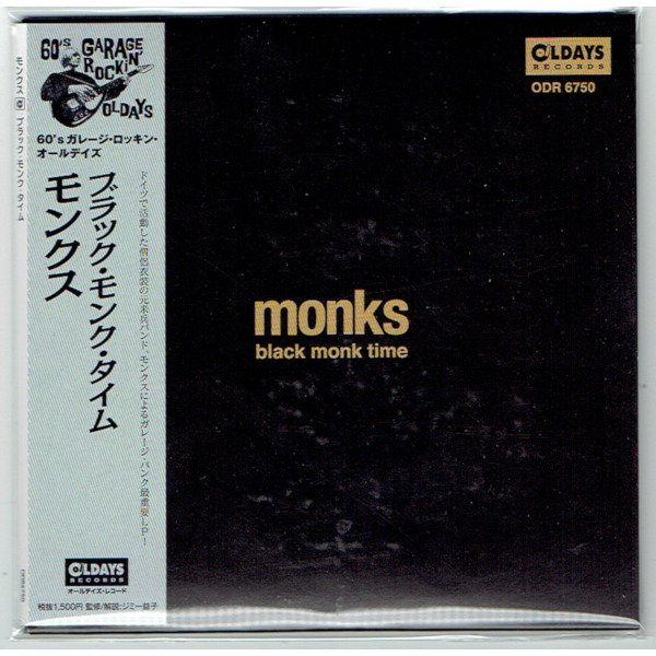 Photo1: MONKS / BLANK MONK TIME (Brand New Japan mini LP CD) * B/O * (1)