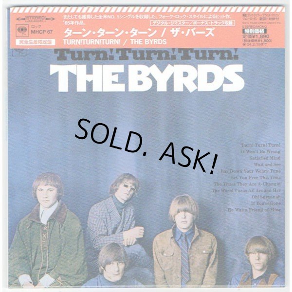 Photo1: THE BYRDS / TURN TURN TURN (Used Japan mini LP CD) (1)