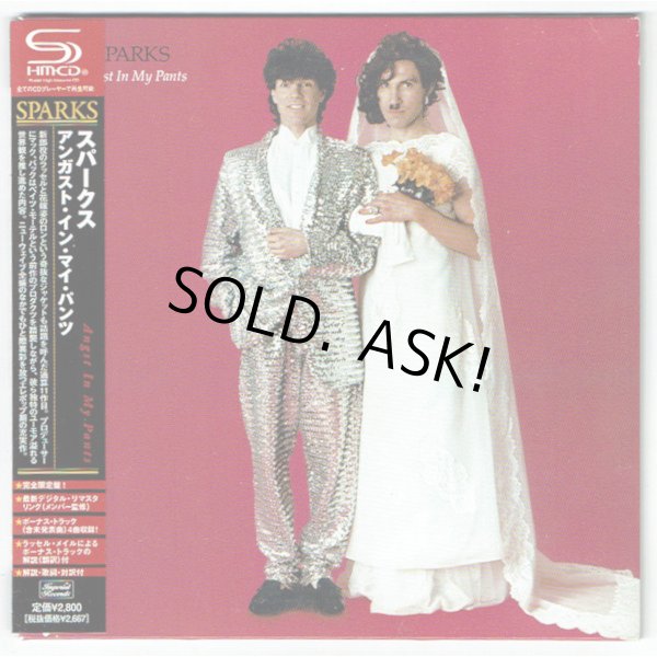 Photo1: SPARKS / ANGST IN MY PANTS (Used Japan mini LP SHM-CD) (1)