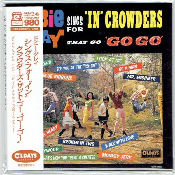 Photo1: DOBIE GRAY / SINGS FOR ”IN” CROWDERS THAT GO ”GO-GO” (Brand New Japan mini LP CD) * B/O * (1)