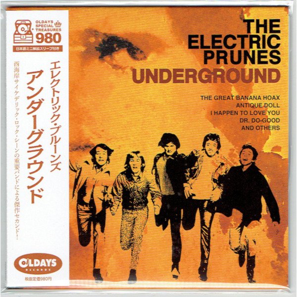 Photo1: ELECTRIC PRUNES / UNDERGROUND (Brand New Japan mini LP CD) * B/O * (1)