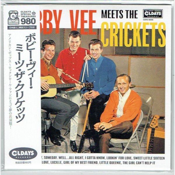 Photo1: BOBBY VEE, THE CRICKETS / BOBBY VEE MEETS THE CRICKETS (Brand New Japan mini LP CD) * B/O * (1)