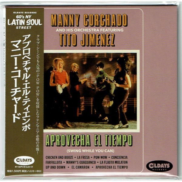 Photo1: MANNY CORCHADO / APROVECHA EL TIEMPO (Brand New Japan mini LP CD) * B/O * (1)