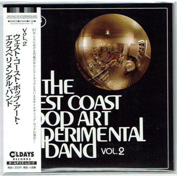 Photo1: WEST COAST POP ART EXPERIMENTAL BAND / THE WEST COAST POP ART EXPERIMENTAL BAND VOL.2 (Brand New Japan mini LP CD) * B/O * (1)