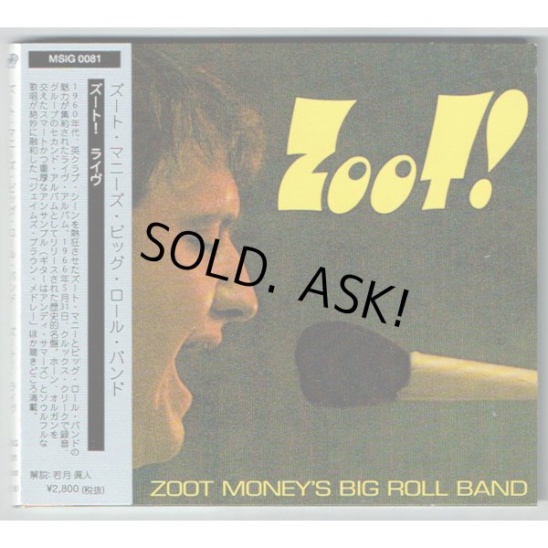 Photo1: ZOOT MONEY'S BIG ROLL BAND / ZOOT! - LIVE AT KLOOK'S KLEEK (Used Japan Digipak CD) (1)
