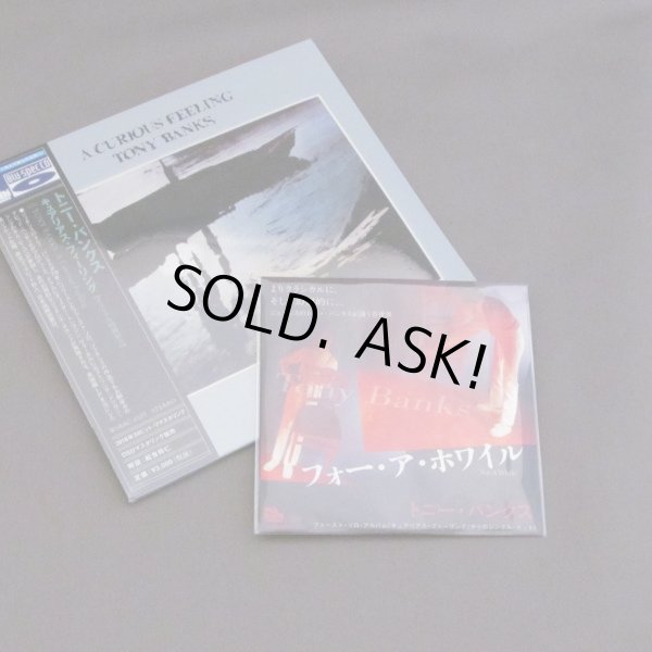 Photo2: TONY BANKS / A CURIOUS FEELING (Brand New Japan mini LP CD + 8cm Promo CD) (2)