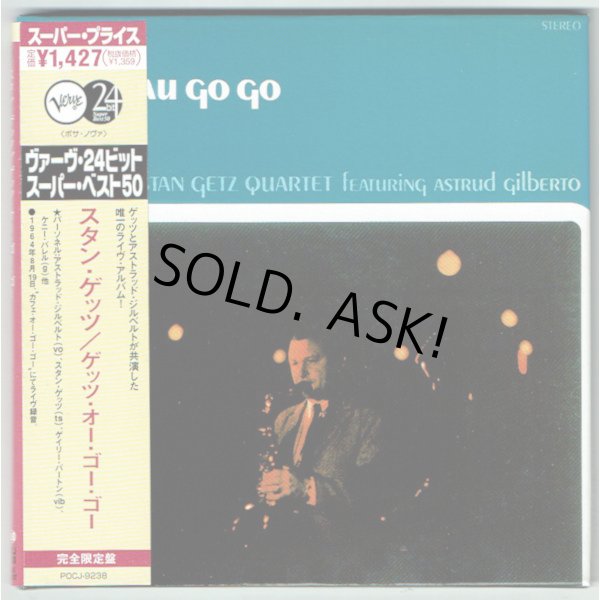 Photo1: THE NEW STAN GETZ QUARTET FEATURING ASTRUD GILBERTO / GETZ AU GO GO (Used Japan mini LP CD) (1)